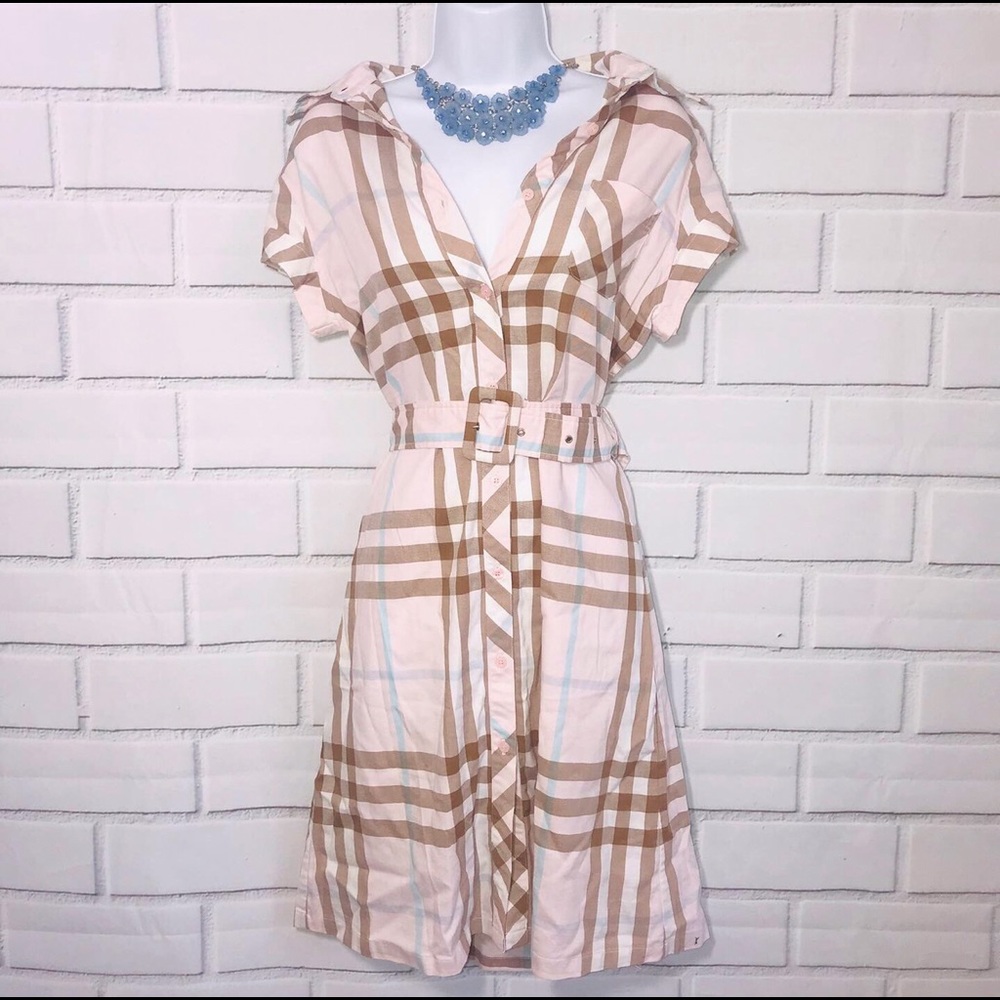 Burberry T-shirt Button down Dress